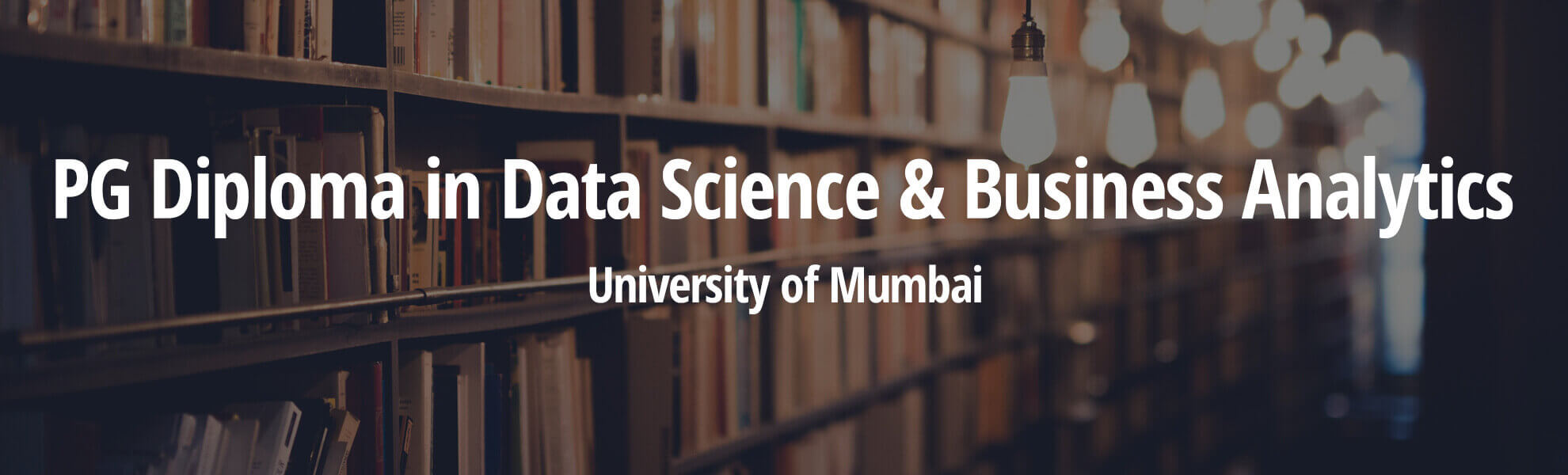 PG Diploma Course Banner